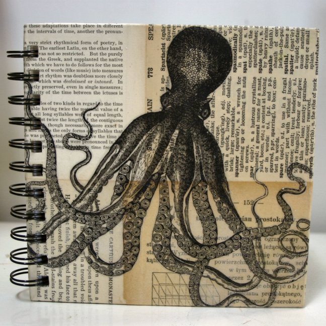 octopus journal by Heather aka Molly