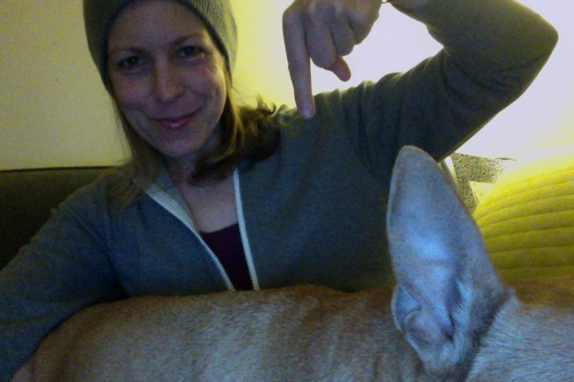 Levi decided the writing session should be over. Time for a walk.